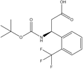 Boc-(S)-3-amino-3-(2-trifluoromethylphenyl)propionic acid