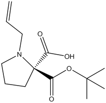 Boc-(S)-a-allylproline