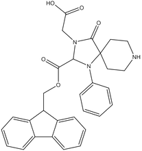Fmoc-3-carboxymethyl-1-phenyl-1,3,8-triazaspiro[4.5]decan-4-one