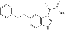 5-Benzyloxyindole-3-glyoxylamide 500 mg
