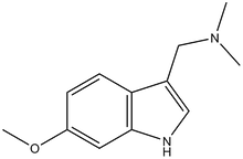6-Methoxygramine 2.5 g
