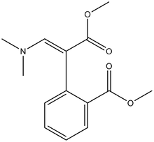 methyl 2-[2-(dimethylamino)-1-(methoxycarbonyl)vinyl]benzenecarboxylate 500 mg

