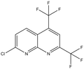 7-chloro-2,4-bis(trifluoromethyl)[1,8]naphthyridine 500 mg

