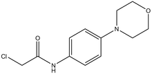 2-chloro-N-(4-morpholinophenyl)acetamide 500 mg
