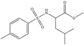 methyl 4-methyl-2-{[(4-methylphenyl)sulfonyl]amino}pentanoate 500 mg
