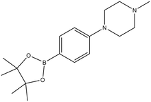 1-Methyl-4-[4-(4,4,5,5-tetramethyl-1,3,2-dioxaborolan-2-yl)phenyl]piperazine 1g