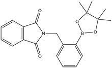 2-[2-(4,4,5,5-Tetramethyl-[1,3,2]dioxaborolan-2-yl)-benzyl]-isoindole-1,3-dione 1g