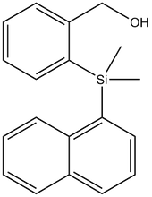 [2-(Dimethyl-naphthalen-1-yl-silanyl)-phenyl]-methanol 1g