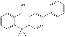 [2-(Biphenyl-4-yl-dimethyl-silanyl)-phenyl]-methanol 1g