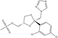 cis-2-(2,4-Dichlorophenyl)-2-(1H-1,2,4-triazol-1-ylmethyl)-1,3-dioxolane-4-methanol methanesulfonate 5g
