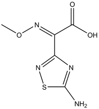 2-(5-Amino-1,2,4-thiadiazol-3-yl)-2-(methoxyimino)acetic acid 1g