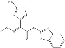 S-2-Benzothiazolyl 2-amino-alpha-(methoxyimino)-4-thiazolethiolacetate 5g