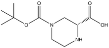 4-Boc-piperazine-2-(R)-carboxylic acid 1g
