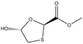 (2R, 5R)-5-Hydroxy-1,3-oxathiolane-2-carboxylic acid L methyl ester 1g
