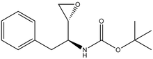 (2R,3S)-3-(tert-Butoxycarbonyl)amino-1,2-epoxy-4-phenylbutane 1g
