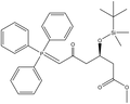 Methyl (3R)-3-(tert-butyldimethylsilyloxy)-5-oxo-6-triphenylphosphoranylidene hexanoate 1g

