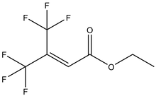 Ethyl 4,4,4-trifluoro-3-(trifluoromethyl)crotonate 1g