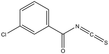 3-Chlorobenzoyl isothiocyanate 1g