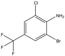 2-Bromo-6-chloro-4-(trifluoromethyl)aniline 5g