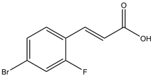 4-Bromo-2-fluorocinnamic acid 5g