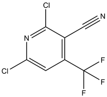 3-Cyano-2,6-dichloro-4-(trifluoromethyl)pyridine 1g