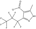 3-Heptafluoropropyl-5-methyl-4-nitropyrazole 1g