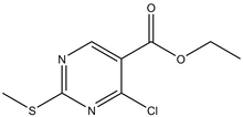 Ethyl 4-chloro-2-methylthiopyrimidine-5-carboxylate 5g