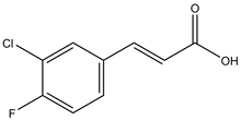 3-Chloro-4-fluorocinnamic acid 1g