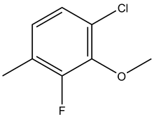 6-Chloro-2-fluoro-3-methylanisole 1g