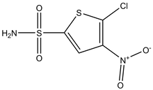 2-Chloro-3-nitrothiophene-5-sulfonamide 2.5g