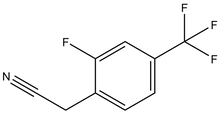 2-Fluoro-4-(trifluoromethyl)phenylacetonitrile 1g
