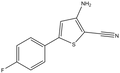 3-Amino-2-cyano-5-(4-fluorophenyl)thiophene 250mg