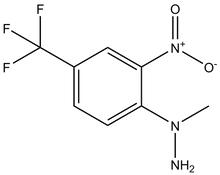 N-Methyl-N-[2-nitro-4-(trifluoromethyl)phenyl] hydrazine 1g