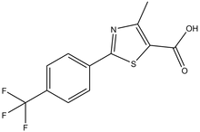 4-Methyl-2-[4-(trifluoromethyl)phenyl]thiazole-5-carboxylic acid 1g