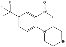 N-[2-Nitro-4-(trifluoromethyl)phenyl]piperazine 1g