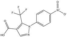 1-(4-Nitrophenyl)-5-(trifluoromethyl)pyrazole-4-carboxylic acid 1g