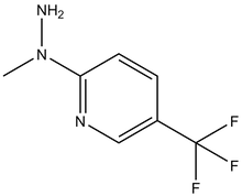 N-[5-(Trifluoromethyl)pyrid-2-yl]-N-methylhydrazine 1g

