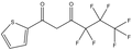 4,4,5,5,6,6,6-Heptafluoro-1-(2-thienyl)-1,3-hexanedione 5g