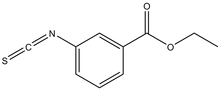 3-Ethoxycarbonylphenyl isothiocyanate 1g