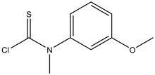 N-(3-Methoxyphenyl)-N-methylthiocarbamoyl chloride 1g