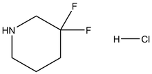 3,3-Difluoropiperidine hydrochloride 250mg