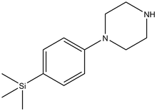 1-(4-Trimethylsilylphenyl)-piperazine 500mg