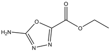 5-Amino-1,3,4-oxadiazole-2-carboxylic acid ethyl ester 1g