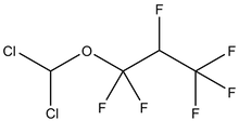 1,1,2,3,3,3-Hexafluoropropyl dichloromethyl ether 5g
