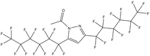 1-Acetyl-3,5-bis(perfluorohexyl)pyrazole 5g