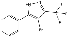 4-Bromo-5-phenyl-3-trifluoromethylpyrazole 1g