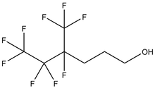 4,5,5,6,6,6-Hexafluoro-4-(trifluoromethyl)-hexan-1-ol 1g