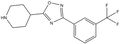 4-[3-(3-(Trifluoromethyl)phenyl)-1,2,4-oxadiazol-5-yl]piperidine 500mg