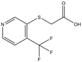 2-{[4-(Trifluoromethyl)pyridin-3-yl]thio}acetic acid