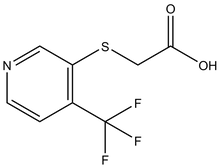 2-{[4-(Trifluoromethyl)pyridin-3-yl]thio}acetic acid